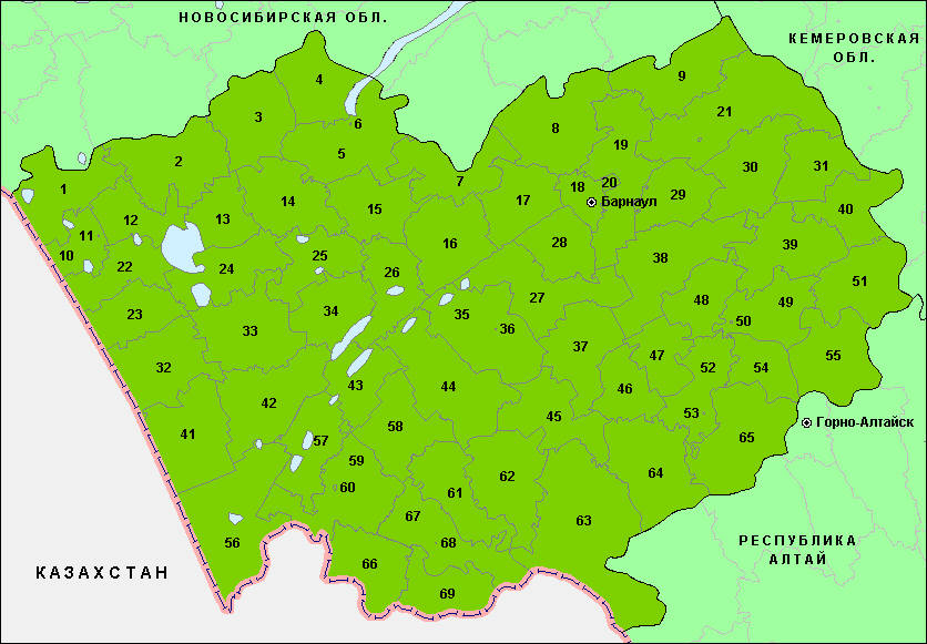 Алтайский край номер. Карта Алтайского края с административными районами. Административно-территориальное деление Алтайского края. Административное деление Алтайского края карта. Карта лесничеств Алтайского края.