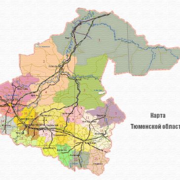 Публичная кадастровая карта Тюменской области