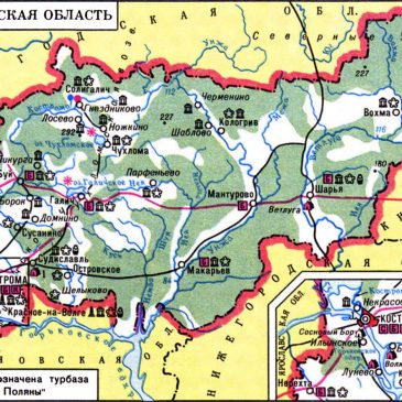 Публичная кадастровая карта Костромской области