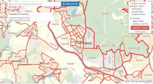 Публичная кадастровая карта города Лыткарино